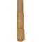 Ekena Millwork Kennewick Rough Sawn Timber Gable Bracket, Western Red Cedar, 48"W x 26"H x 4"D x 6"F, 13/12 Pitch GBW048X26X0406KEN00RWR - alternate 2